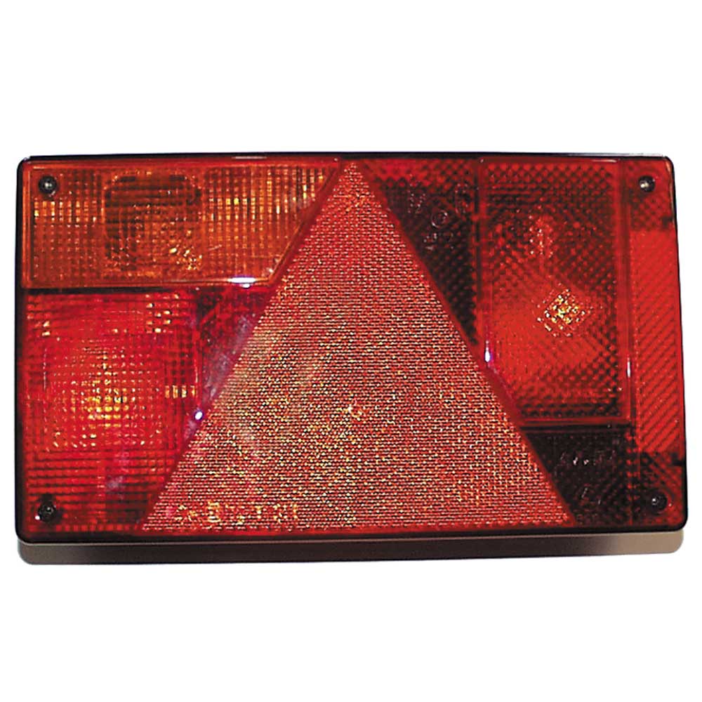 Baglygte Med Indbygget Reflekstrekant Højre Med Baklys