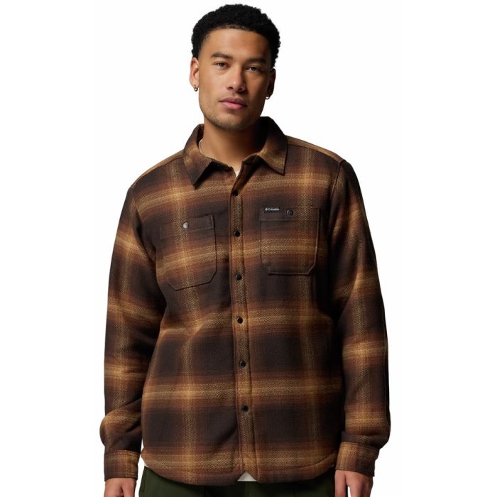 Columbia Windwardâ  Ii Shirt Jacket Tobacco Blurred Ombre