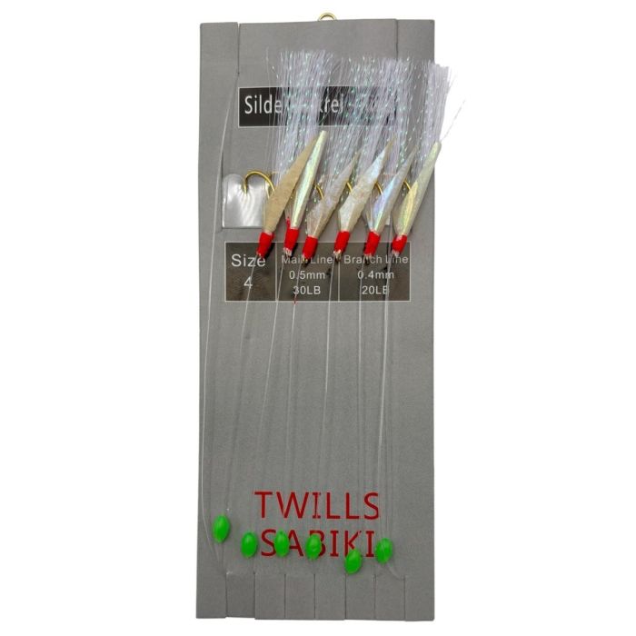 Twills Sabiki Silde Makrelforfang Fiskehud