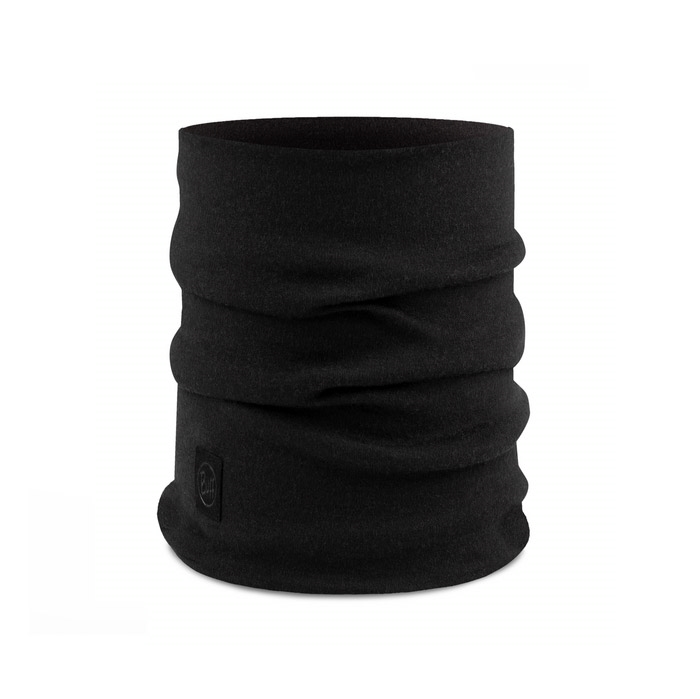 Buff Heavyweight Merino Wool Halsedisse-black Buff Og Lign