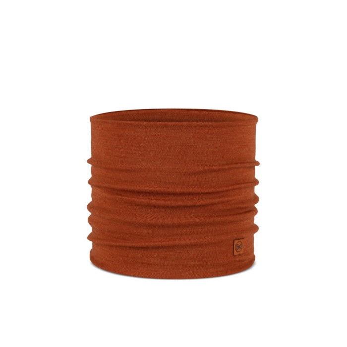 Buff Heavyweight Merino Wool Halsedisse-solid Cinnamon Buff Og Lign