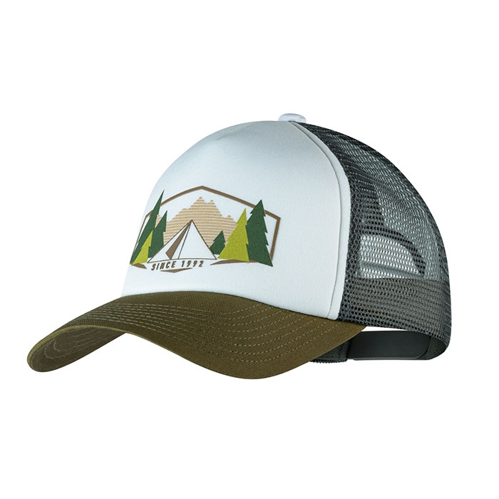 Buff Trucker Cap Darryl White Baseball Cap  Kasket