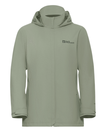 Jakke Til Dame Jack Wolfskin Trailtime 2l Jkt Grøn