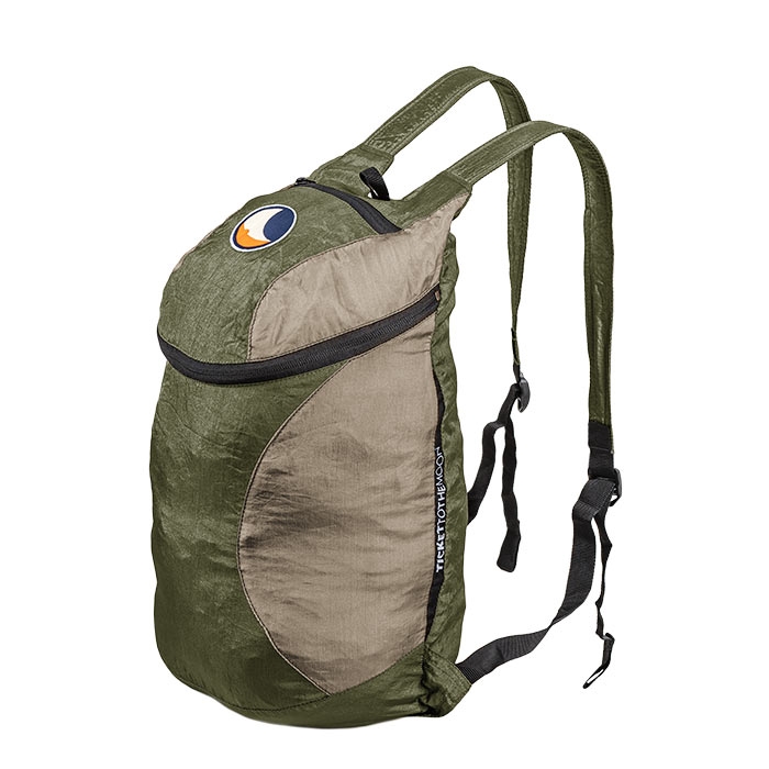Ticket To The Moon Backpack Mini 15l-army Green   Khaki Hverdagstasker