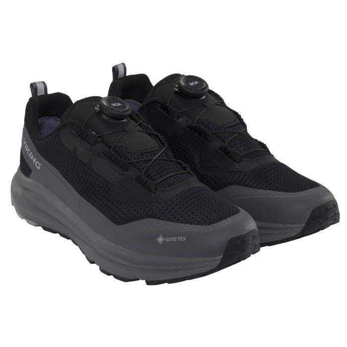 Viking Motion Low Gtx Boa Herre   Mænd  Black Charcoal-41 Vandresko
